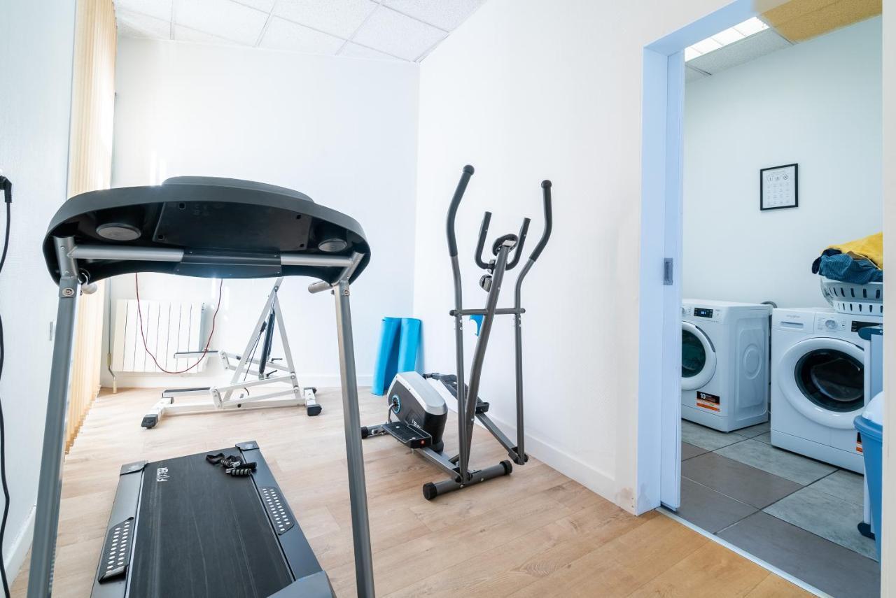Duplex Lafargue Game Room Baby Foot Salle De Sport Jeux De Societe Limoges Dış mekan fotoğraf